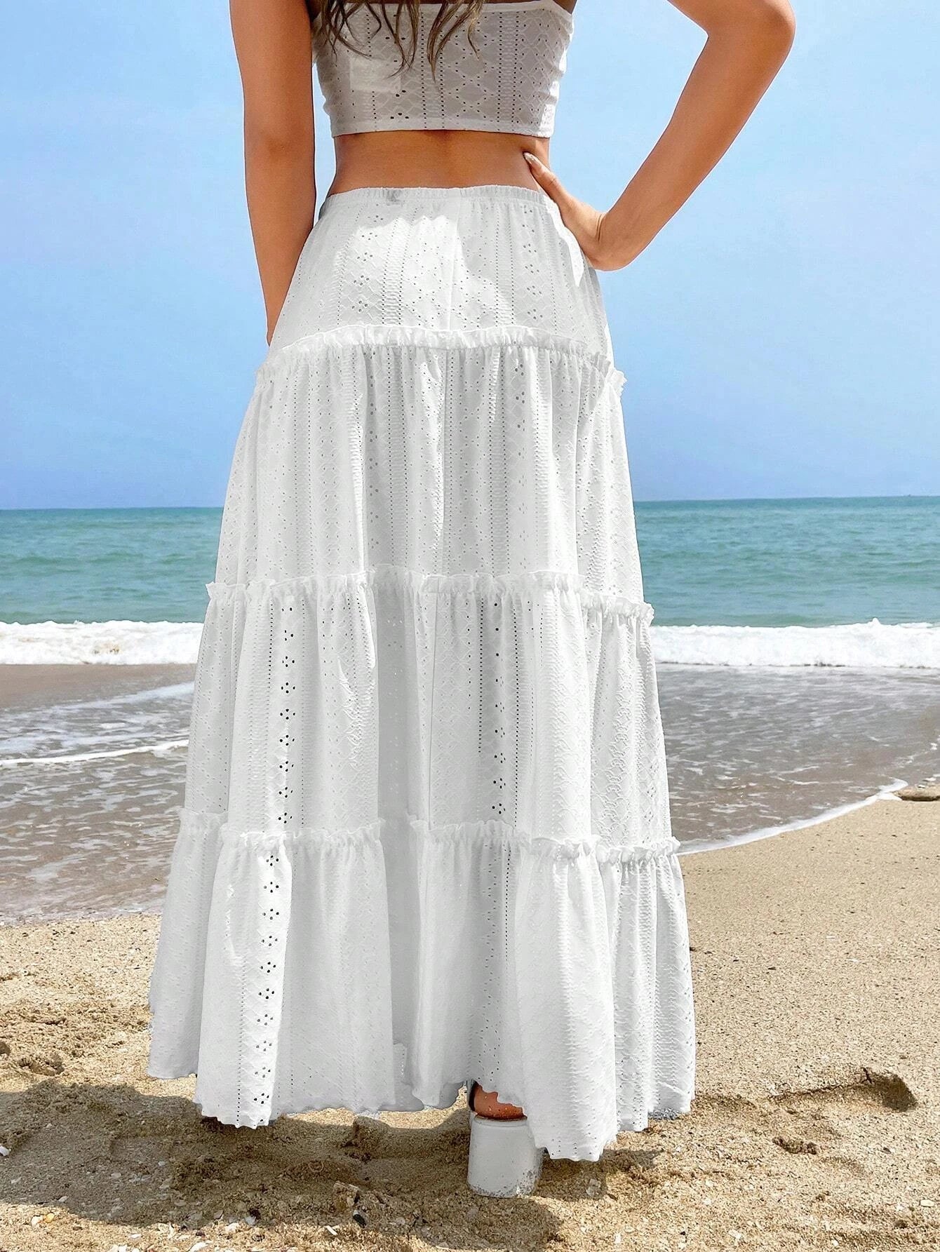 ZORA | Fashionable Long Wide Skirt