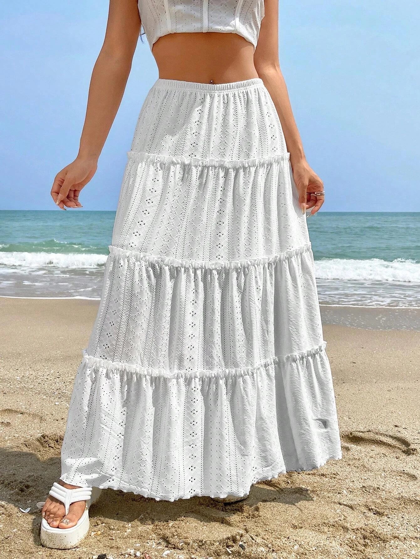 ZORA | Fashionable Long Wide Skirt