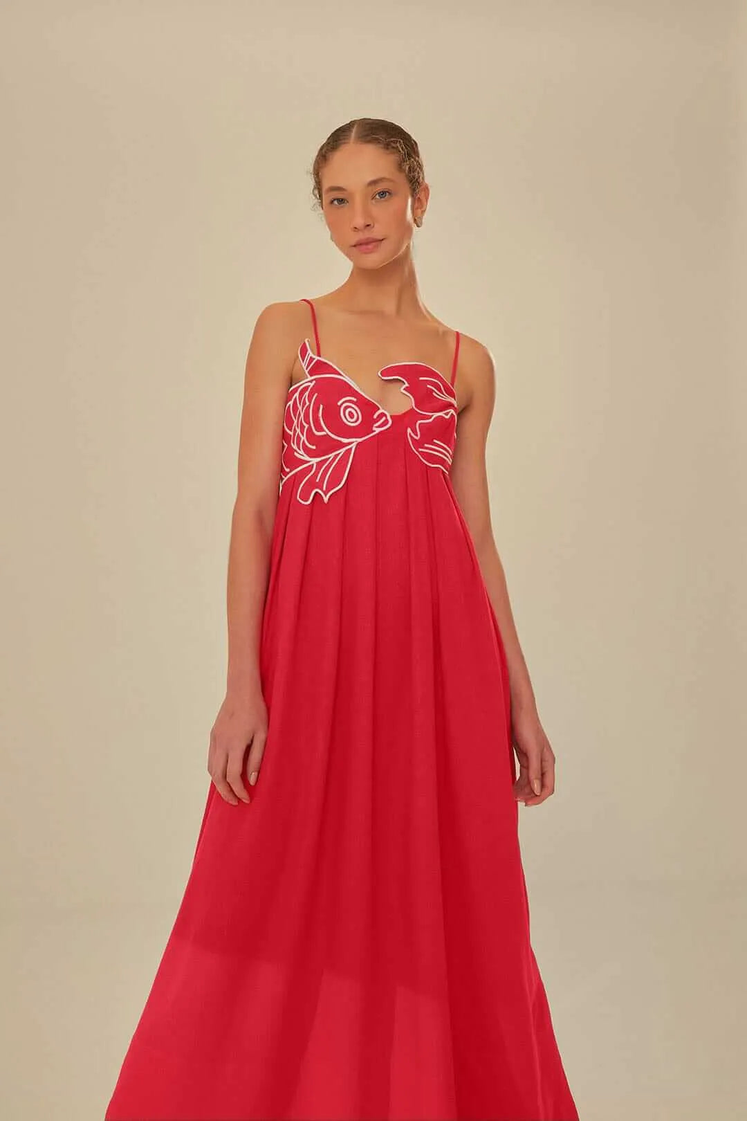 Red Fish Dress