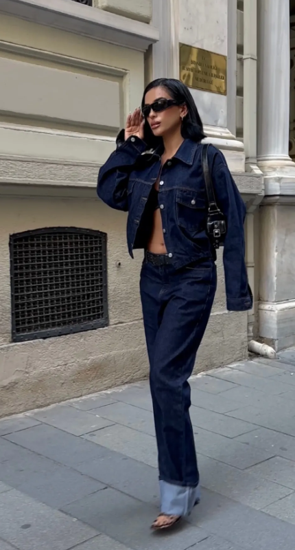 Dashy | Two-Piece Denim Set