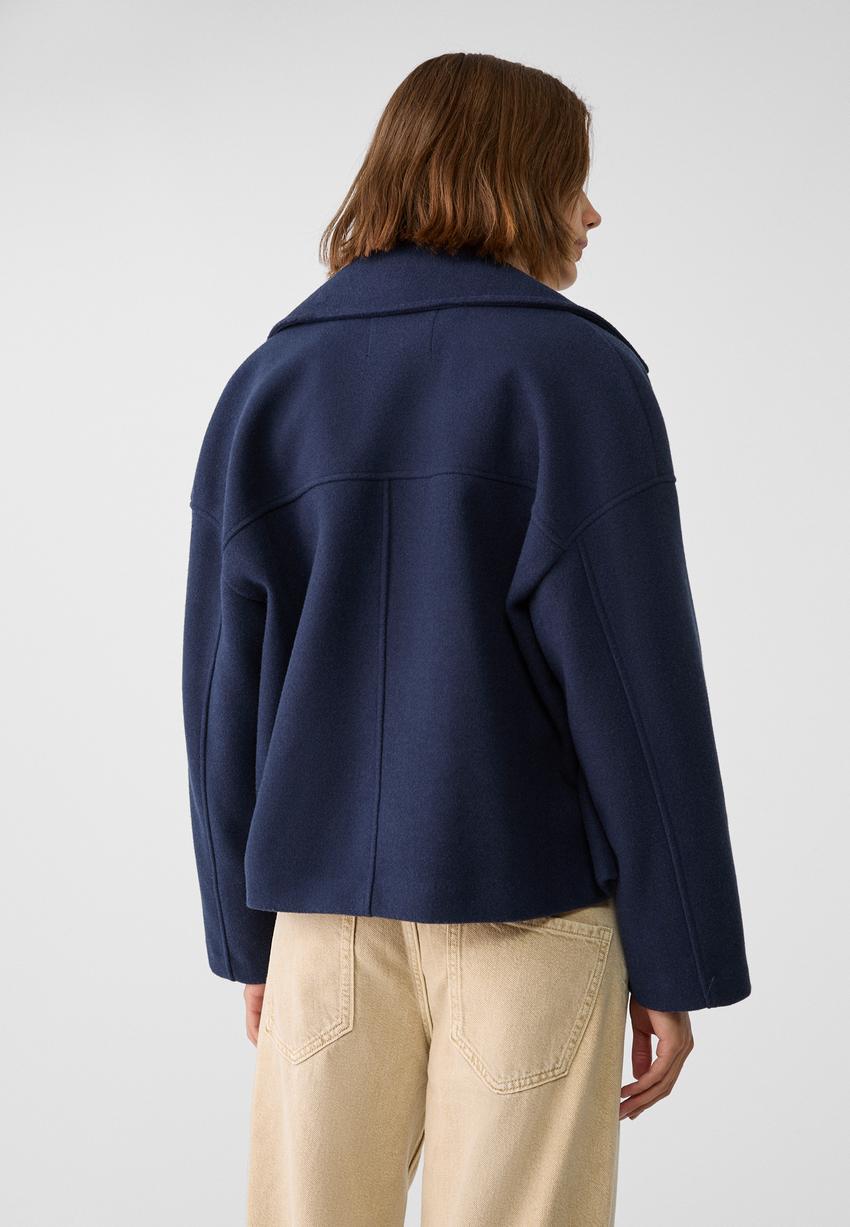 Flairy double breasted coat