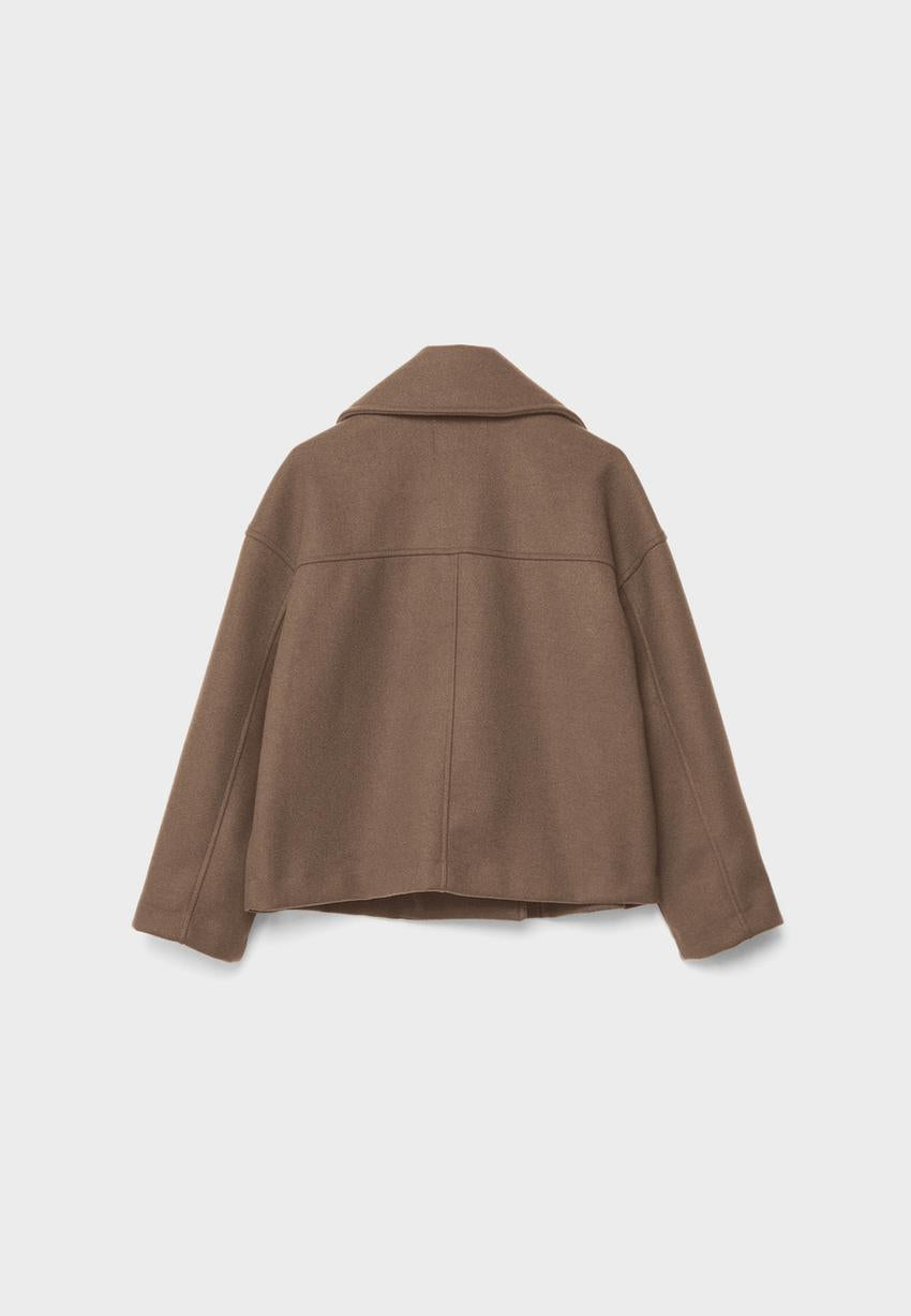 Flairy double breasted coat
