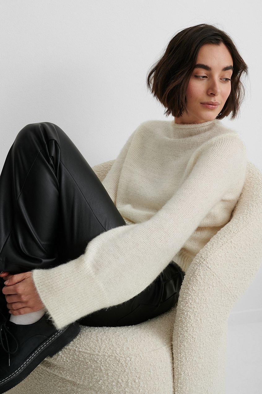 Woolara Fluffy Knit Sweater