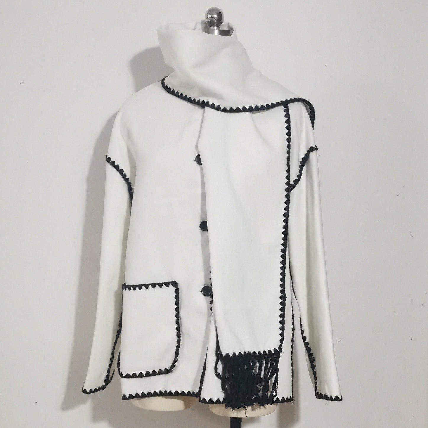 Aurelia™ -  Luxe Scarf Jacket