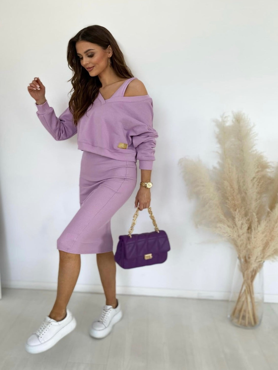 Conjunto deportivo con vestido