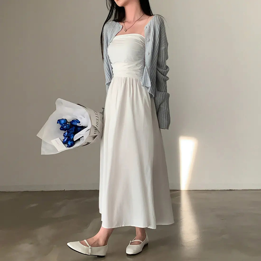 VERA | Strapless Comfy Summer Dress