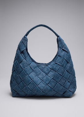Amara  | Braided Denim Tote Bag