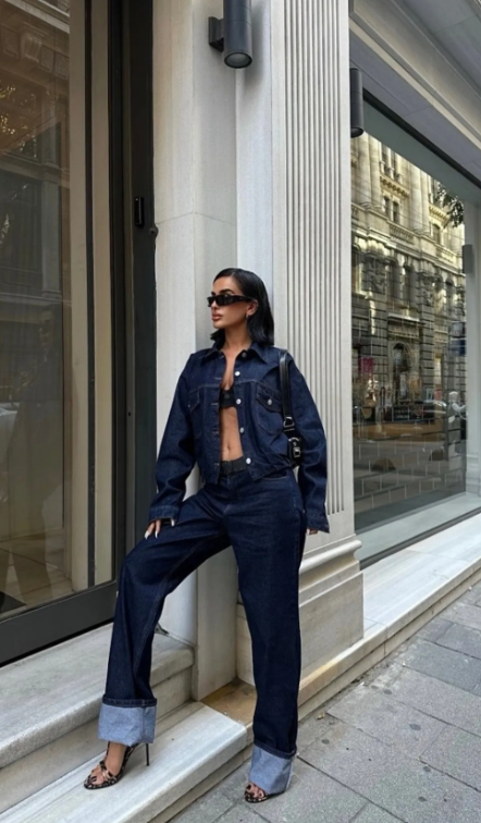 Dashy | Two-Piece Denim Set