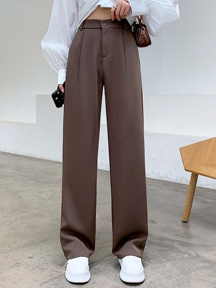 CELESTE | High Waisted Elegant Trousers