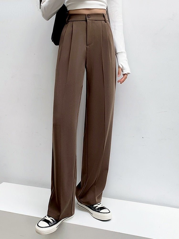 CELESTE | High Waisted Elegant Trousers