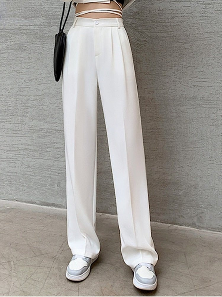 CELESTE | High Waisted Elegant Trousers