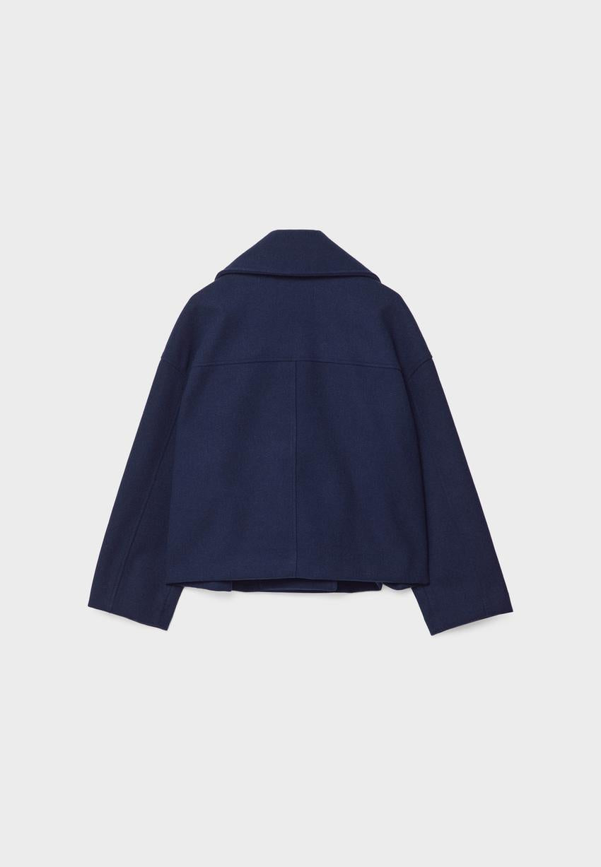 Flairy double breasted coat