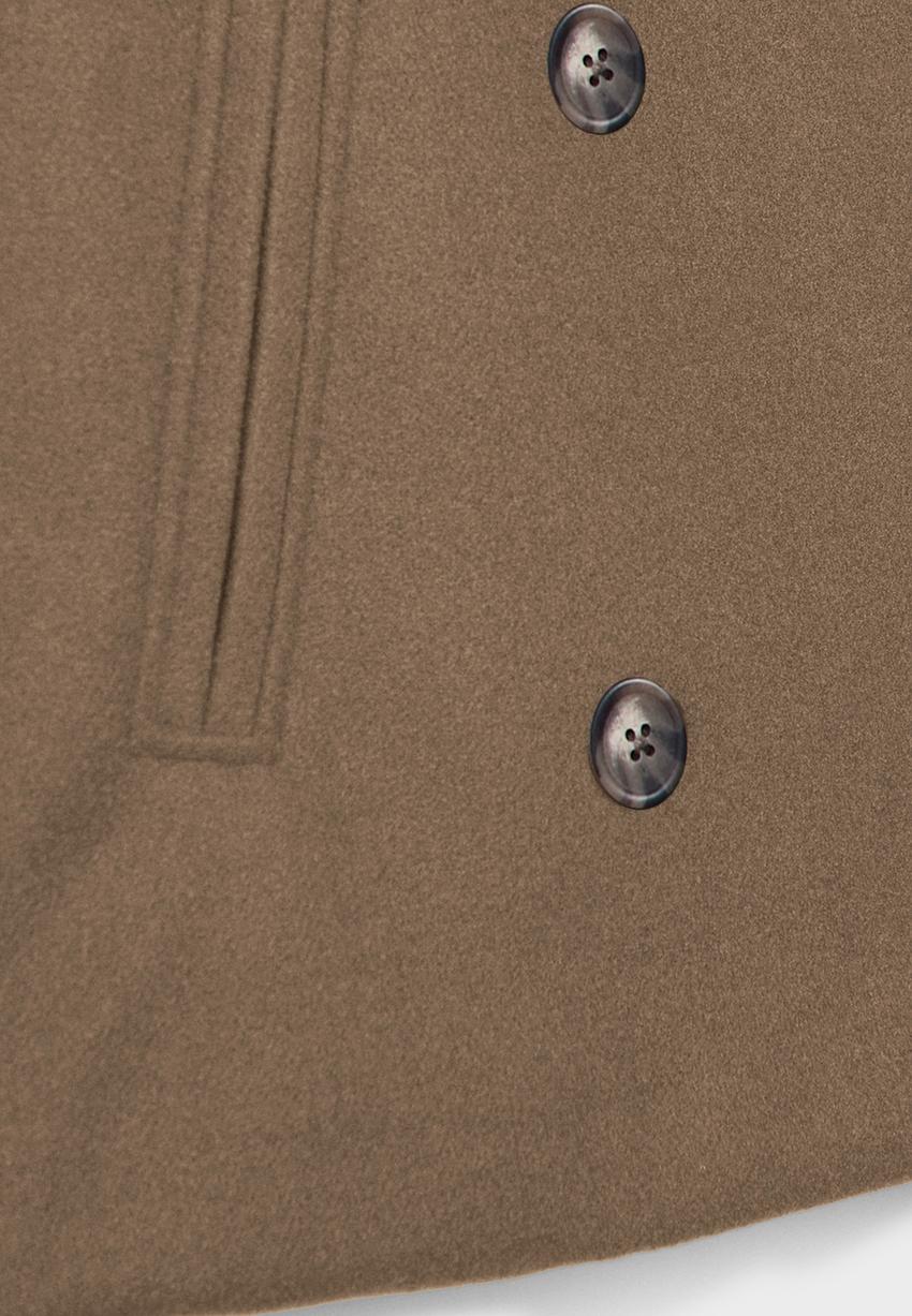 Flairy double breasted coat