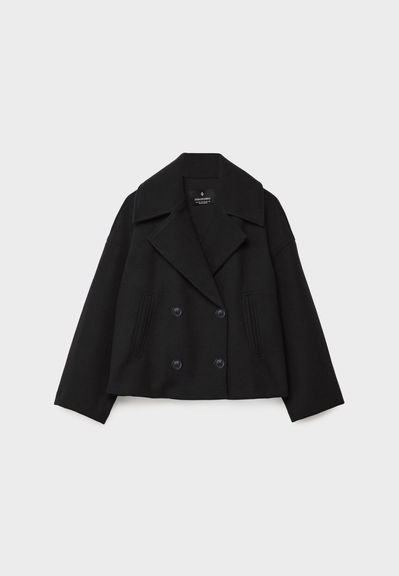 Flairy double breasted coat